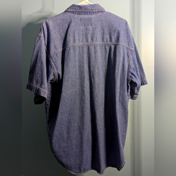 Vintage Embroidered Bear Jean Shirt - Picture 2 of 2